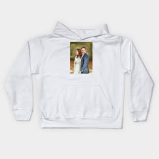 Fitzsimmons - Wedding Portrait Kids Hoodie